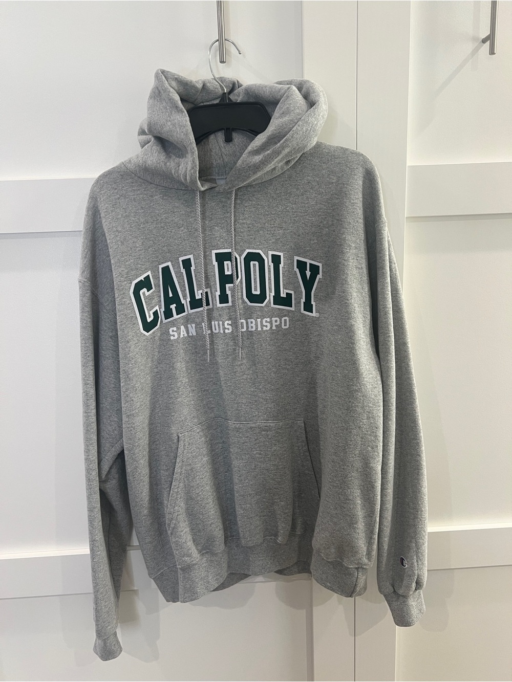 Champion Gray Cal Poly San Luis Obispo Pullover Hoodie